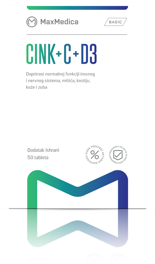 Cink + C + D3 | Basic | MaxMedica